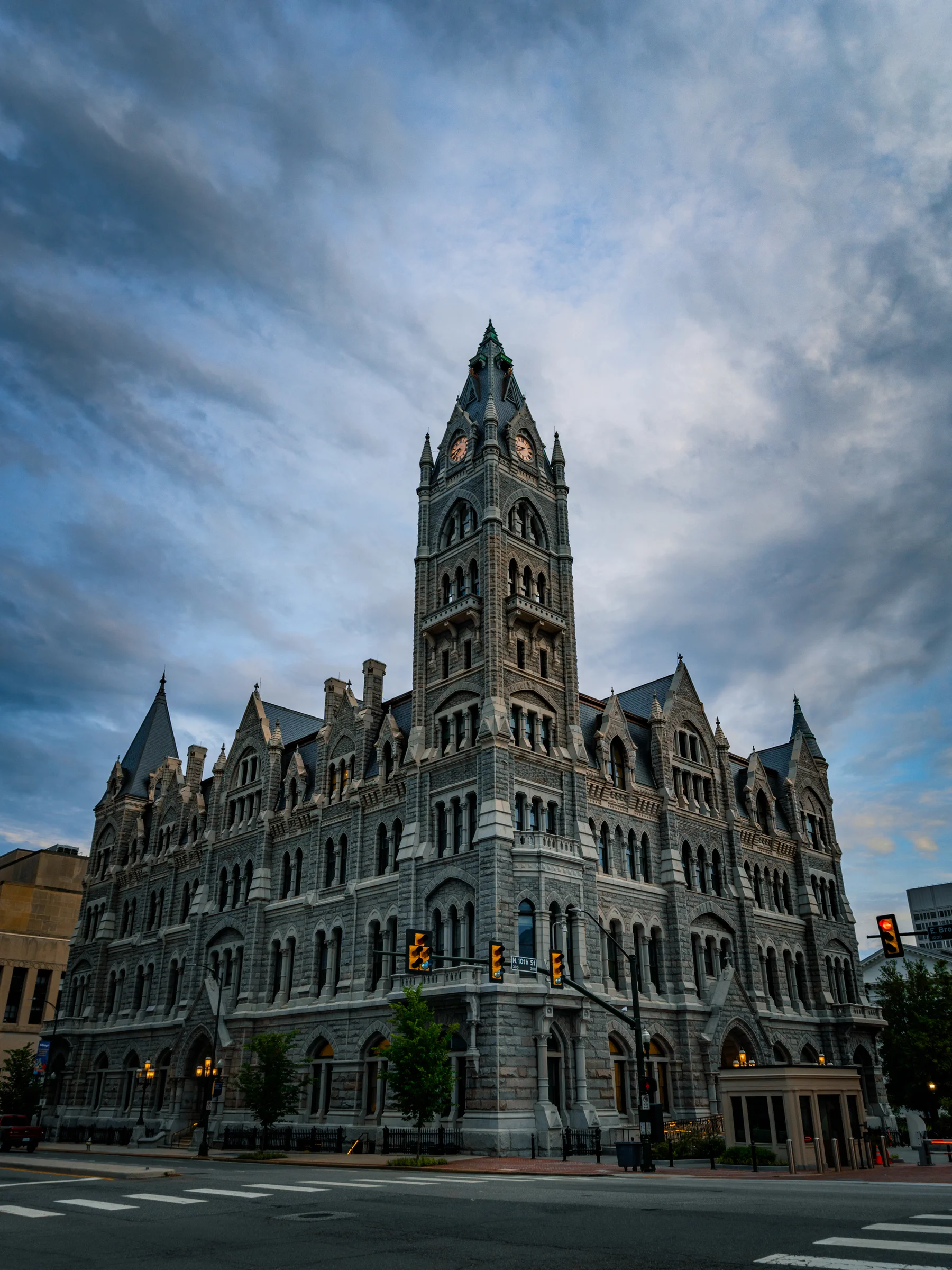 Medical Center District at Dusk