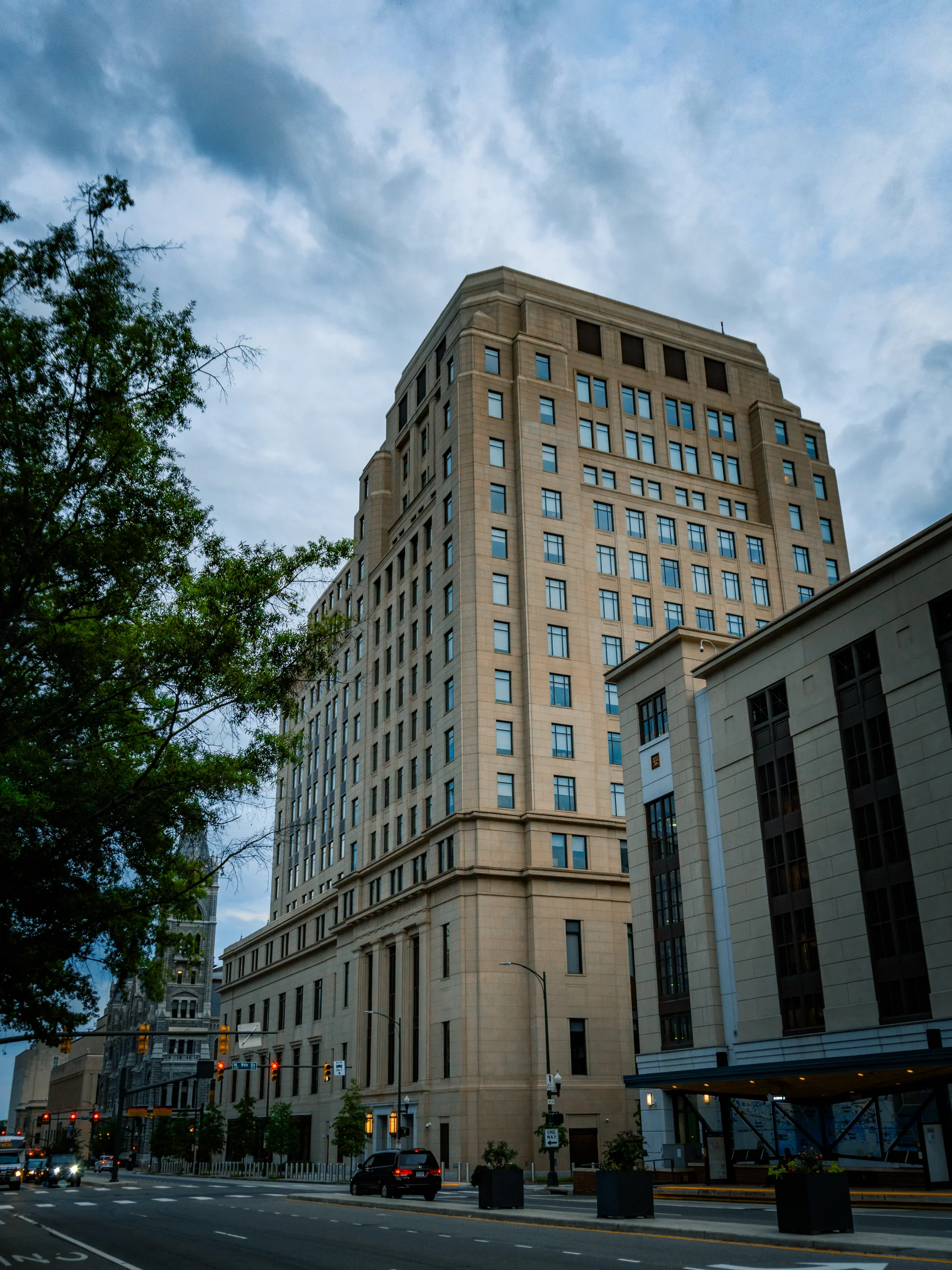 Downtown Richmond Corner Building