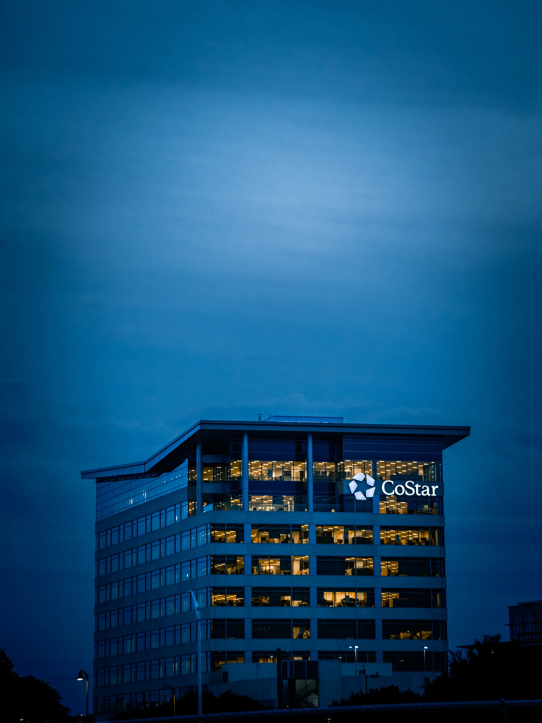 Richmond Financial District at Night