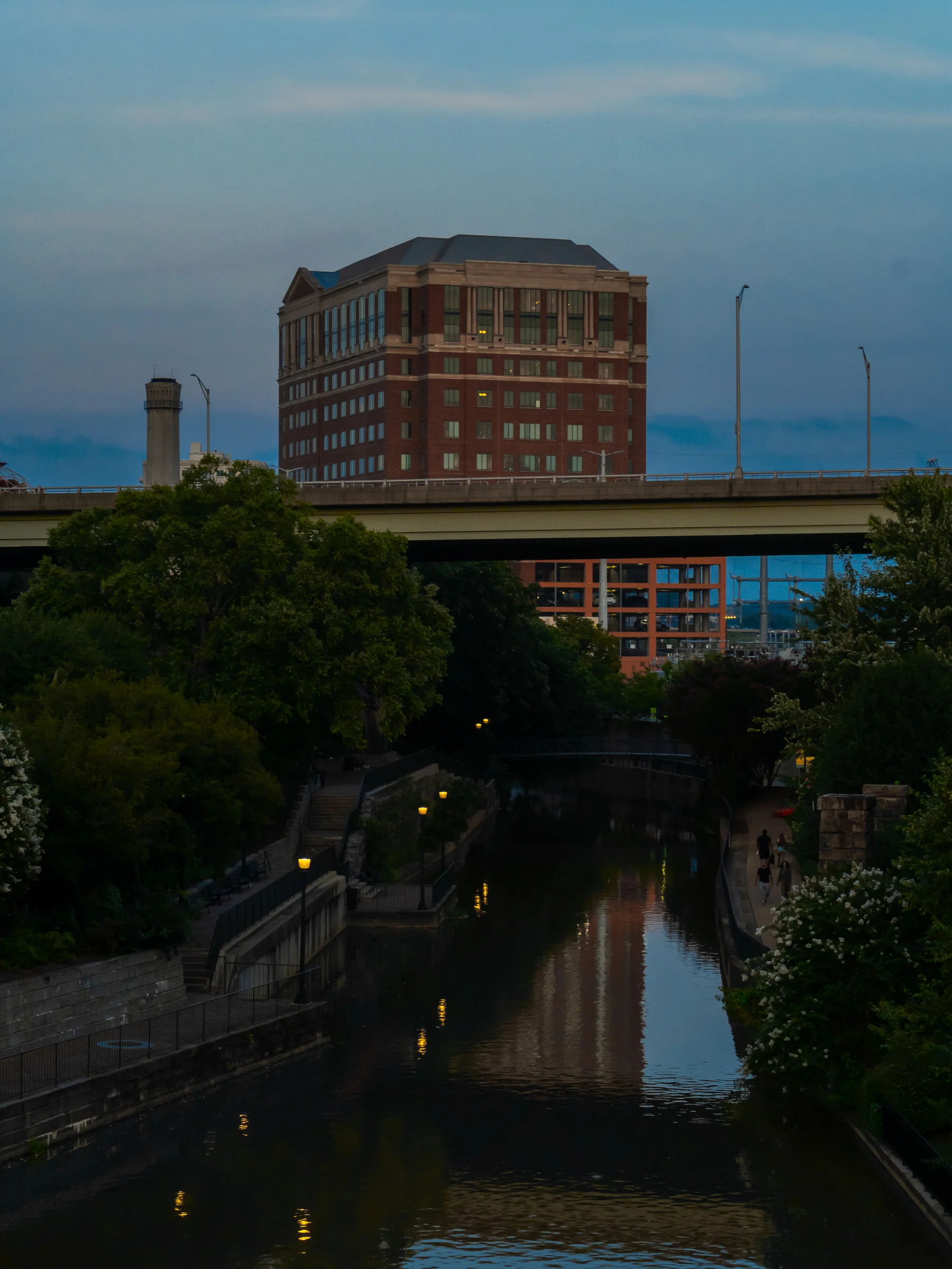 Canal Walk at Dusk