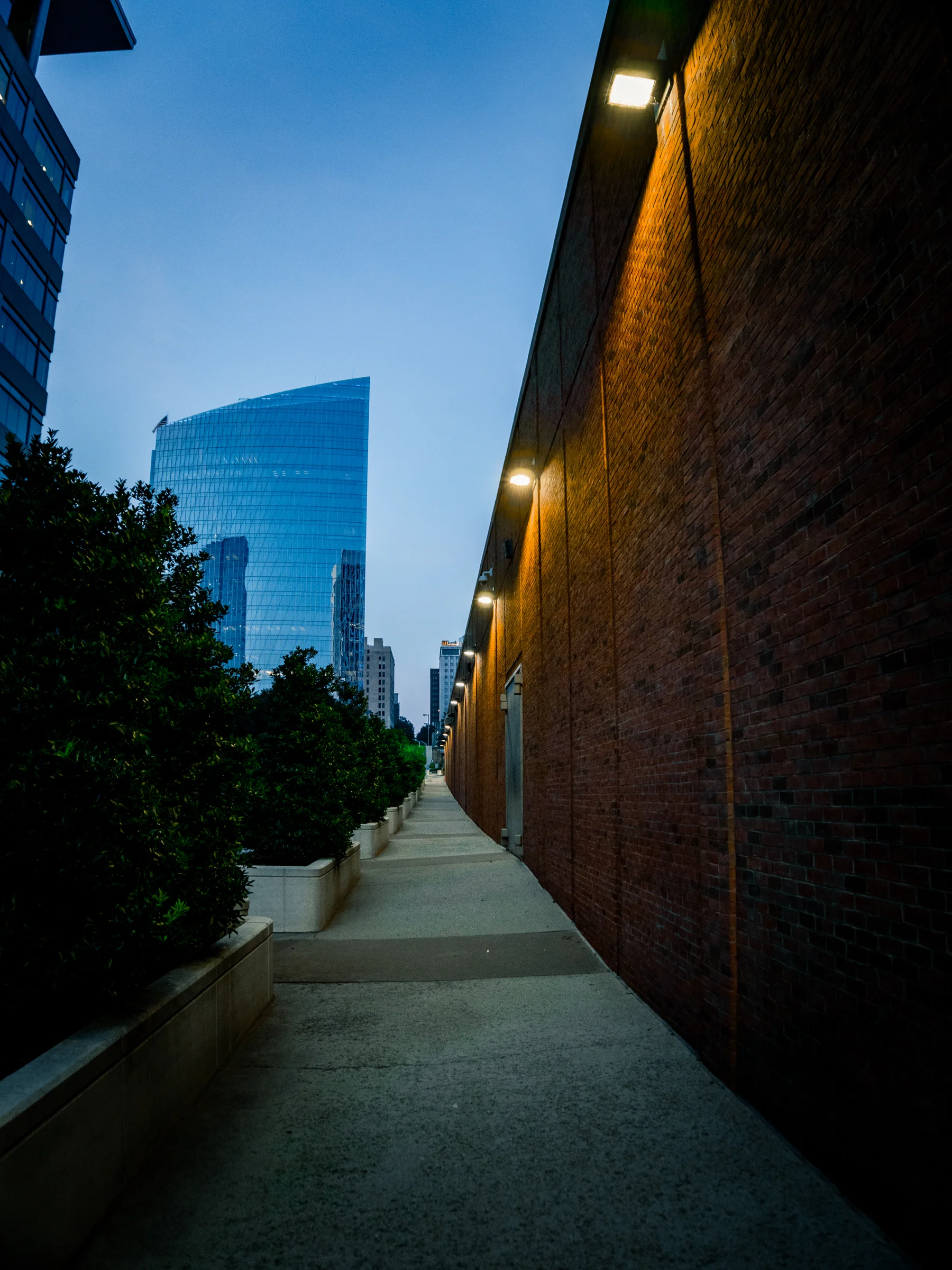 Downtown Passageway at Blue Hour